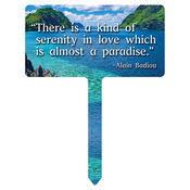 SIGN STAKE, full color aluminum, 3.25" x 7"