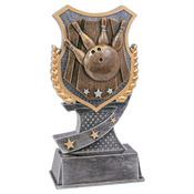 SA603 - 6" Bowling Shield Award