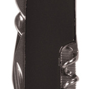 GFT011  Black Finish 8-Function Multi-Tool Pocket Knife 