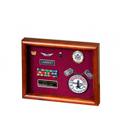SB-580-B - Shadow Box  -Overall size:  12" W x 15" H x 2 1/4" D Inside (Face) area:  10 1/2" W x 13 