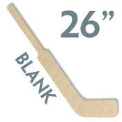 Hockey04  26" WOOD MINI HOCKEY STICK