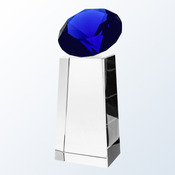 C1906L - BLUE DIAMOND SLANT 7-1/4"H x 3"W x 2-1/8"D