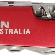 GFT012  Red Finish 8-Function Multi-Tool Pocket Knife 