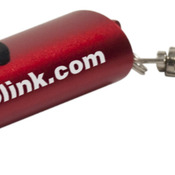 GFT061  Red 3-LED Flashlight with Keychain 