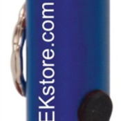 GFT062  Blue 3-LED Flashlight with Keychain 
