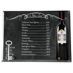 SBG2107  Horizontal Glass with 2 Silver Pins