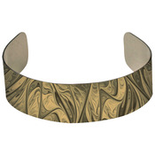 UN4632  Gold Cuff Bracelet