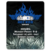 UN5957  1-Sided Magnetic Gloss Steel Panel