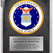 HER221 - 10 1/2" x 13" Air Force Hero Plaque