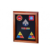 SB-505-A Solid Cherry Shadow Box 8" X 10"