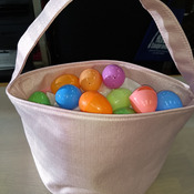 Easterbasket04-2 Sparkle Pink Basket