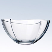 B1451 - SMILE BOWL LEAD- FREE CRYSTAL  