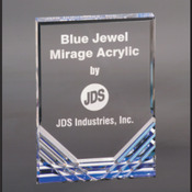 MR43BU 5" x 7" Blue Jewel Mirage Acrylic