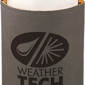 GFT374 Gray Leatherette Beverage Holder