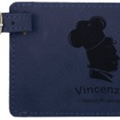 GFT369 Blue Leatherette Luggage Tag
