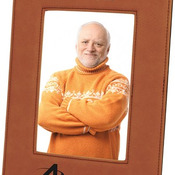 LLF457 5" x 7" Rawhide Leatherette Frame