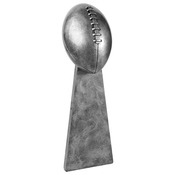FTB202 15" Antique Silver Football Award