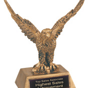 JDS952   6-1/2" Eagle Resin Trophy