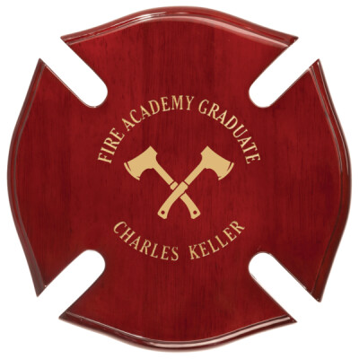 PSH - Rosewood Piano Finish Maltese Cross Plaque Thumbnail