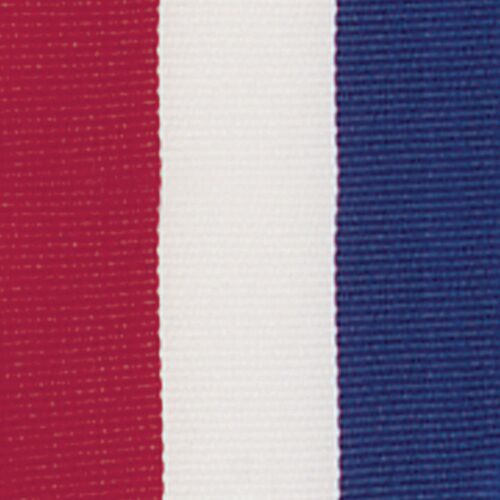 RN-201 Ribbon with Snap Clip, RWB - 1 1/2" x 32" Thumbnail
