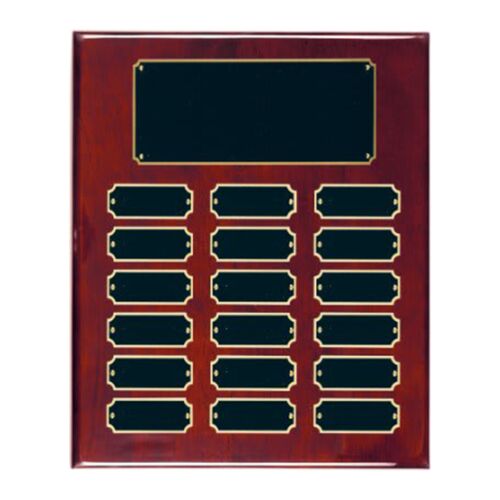 Rosewood Piano Finish Completed Perpetual Plaque Thumbnail