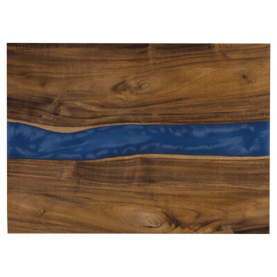 Acacia Serving Board (White/Blue) Thumbnail