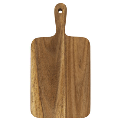 13.5" x 7" Acacia Paddle Shaped Cutting Board Thumbnail