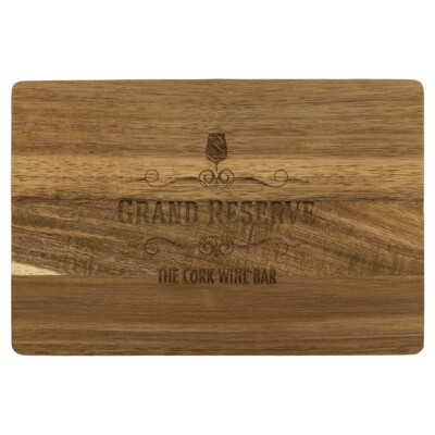 9" X 6" Acacia Cutting Board Thumbnail
