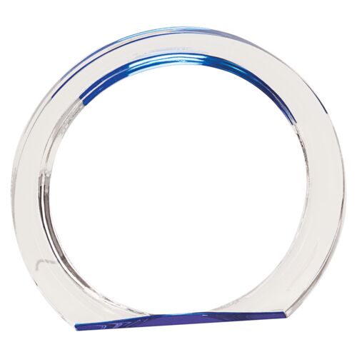 JDS HAL401BU 5 3/8" Blue Round Halo Acrylic HAL401BU HAL401BU 5 3/8" Blue Round Halo Acrylic Thumbnail