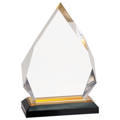 JDS IMP302G 5 1/4" x 7 3/4" Gold Diamond Impress Acrylic IMP302G IMP302G 5 1/4" x 7 3/4" Gold Diamond Impress Acrylic Thumbnail