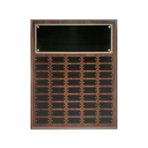 CPP45 Cherry Finish Perpetual Plaque with 45 Plates Thumbnail