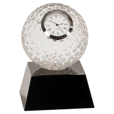 CRY6101L  Crystal Golf Ball Clock  Thumbnail