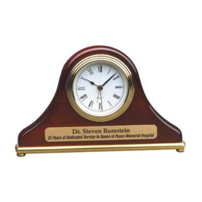 T004  Rosewood Piano Finish Mantel Clock  Thumbnail
