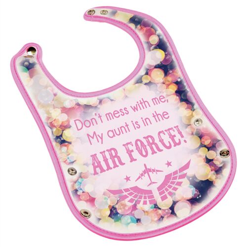 JDS SBL127  Pink Baby Bib with Snaps SBL127 SBL127  Pink Baby Bib with Snaps Thumbnail
