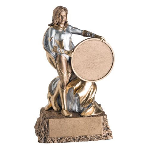 MR-794 6-3/4" High, Female Super Hero, Monster Series Award Thumbnail