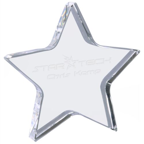 CRY7128M - 5" x 5" Crystal Star Thumbnail