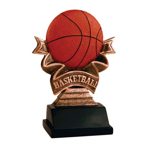 RR502 - 5 1/2" Basketball Ribbon Resin RR502 RR502 - 5 1/2" Basketball Ribbon Resin Thumbnail