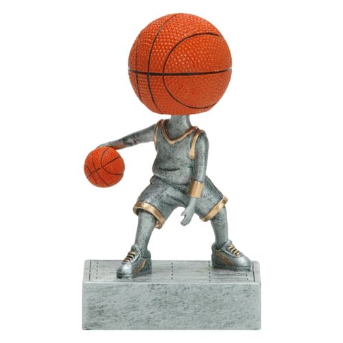 PDU-CAT 52505GS - BOBBLEHEAD RESIN, BASKETBALL - 5 1/2" 52505GS 52505GS - BOBBLEHEAD RESIN, BASKETBALL - 5 1/2" Thumbnail