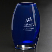2242 - 12" Cobalt Blue Vase 