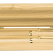 CS204M  Maple Double Pen Case 