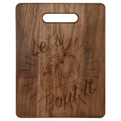 GFT165  Medium Walnut Cutting Board 