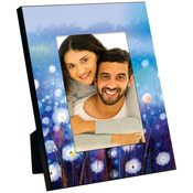 UN5659  5" x 7" Gloss MDF Frame with Easel and Glass