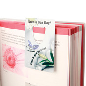 UN5767  Gloss Aluminum Bookmark
