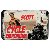 UV203  1-Sided Aluminum ATV License Plate