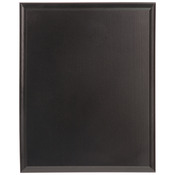 VAL31215 - 12" x 15" Value Solid Black Finish Plaque