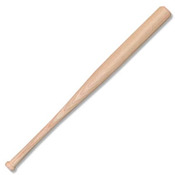 Natural  18" MINI BASEBALL BAT NATURAL