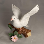 Porcelain Dove Figurine