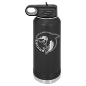 LWB202 - 32 oz. Black Polar Camel Water Bottle