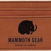 GFT273 Rawhide Leatherette Money Clip & Card Holder