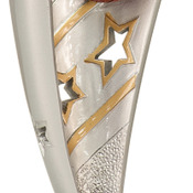 BNN12   7" Banner Resin Basketball Trophy